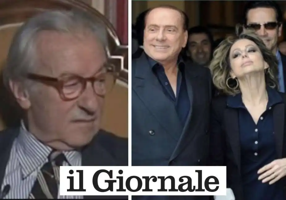 vittorio feltri silvio marina berlusconi il giornale