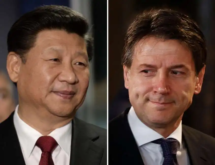 xi jinping giuseppe conte