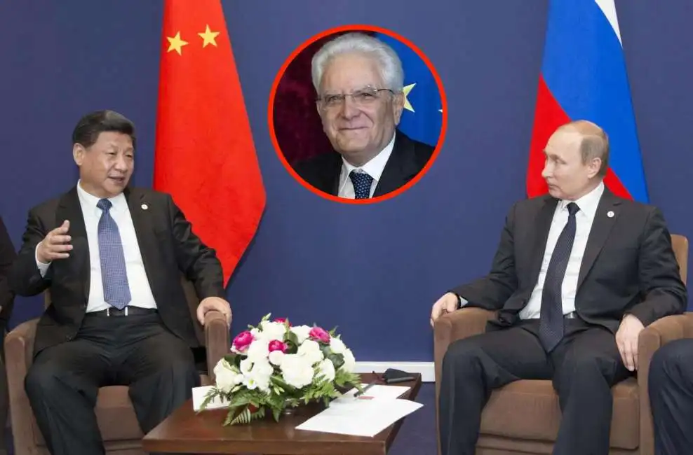 xi jinping sergio mattarella vladimir putin