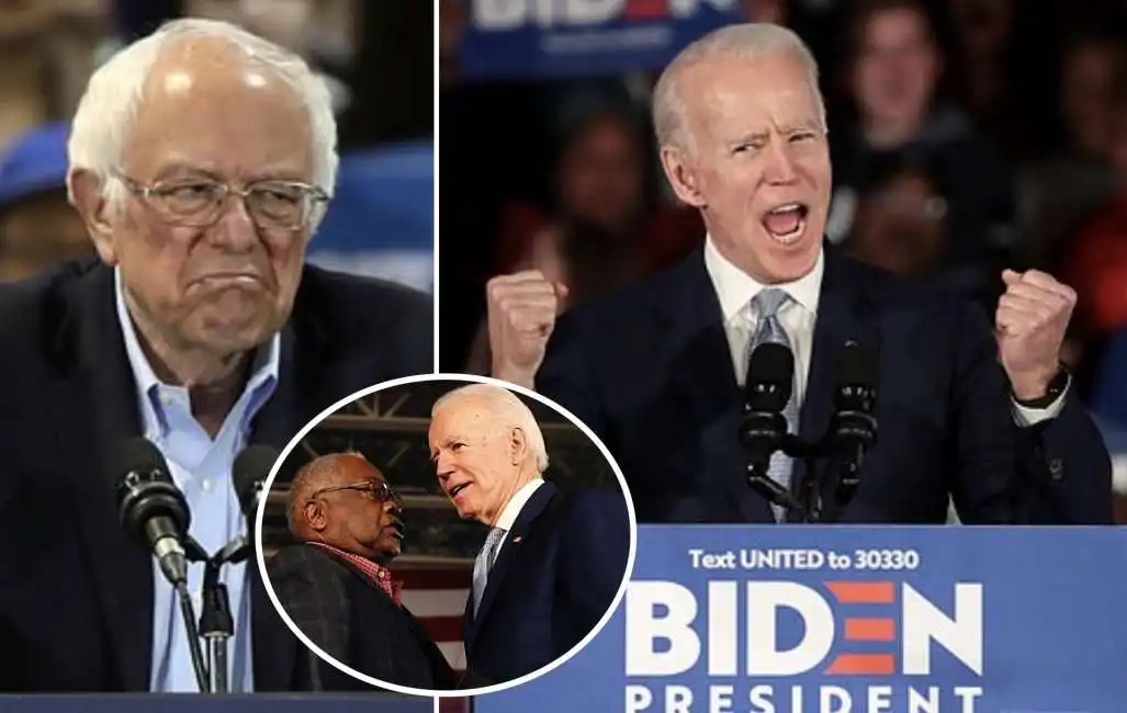 bernie sanders joe biden south carolina del sud