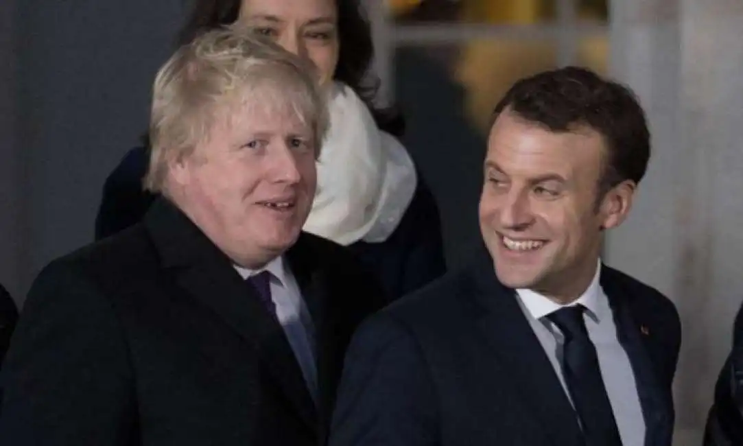 boris johnson emmanuel macron