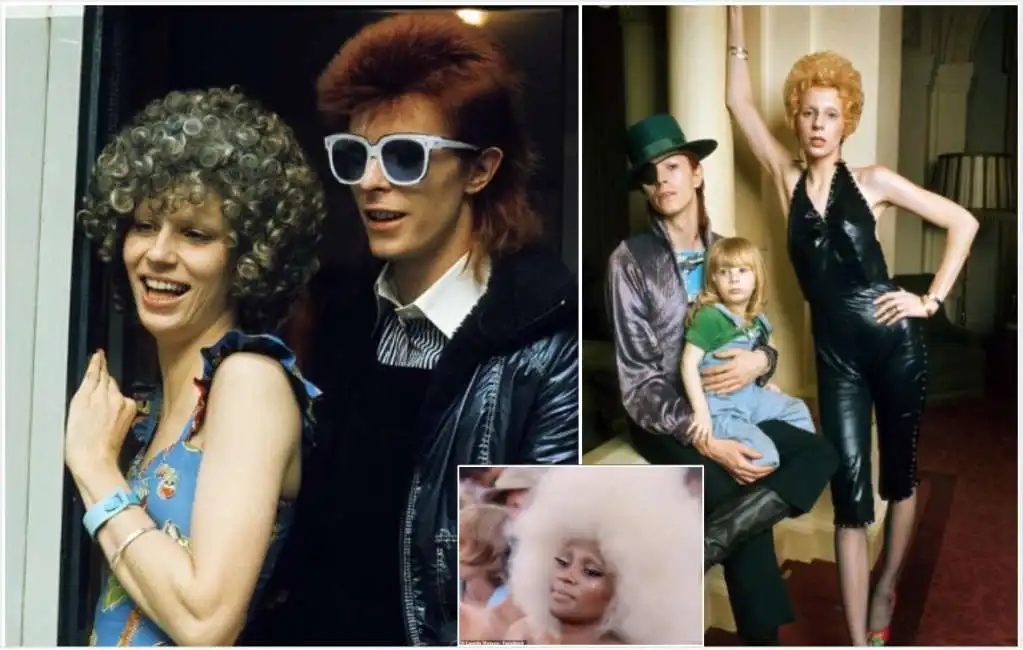 david bowie, angie e laurita watson