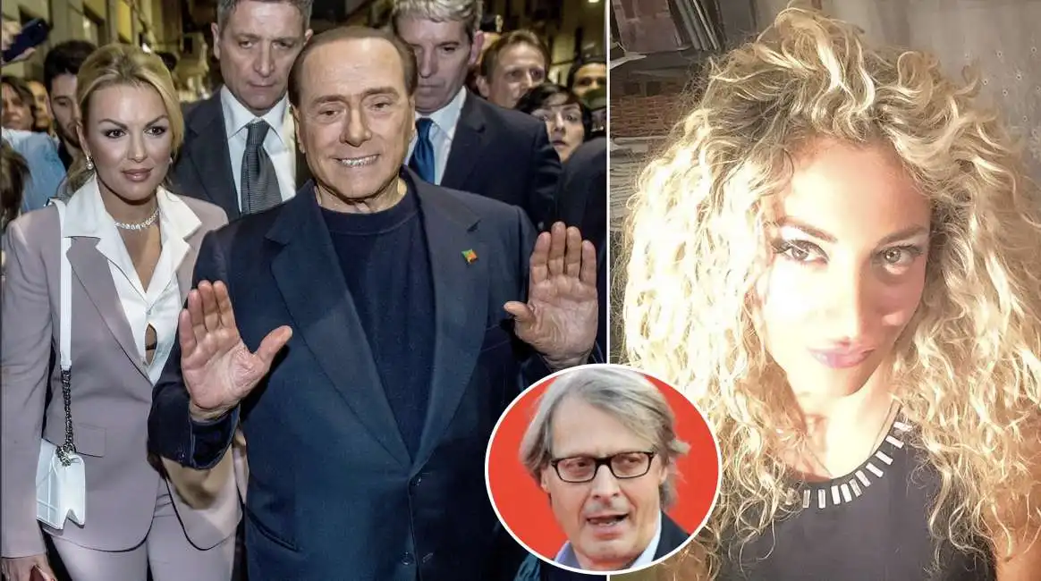 francesca pascale silvio berlusconi vittorio sgarbi marta fascina