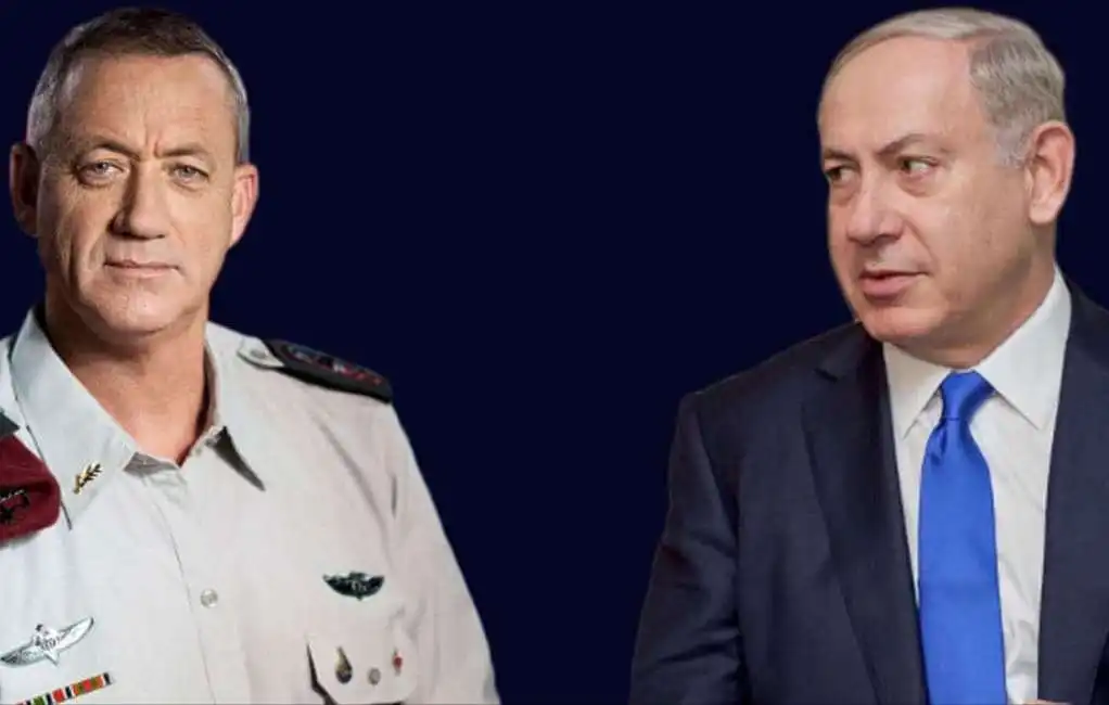 gantz netanyahu