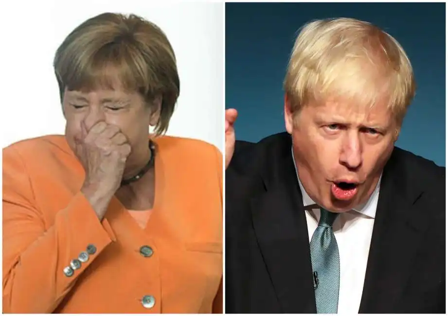 merkel boris johnson