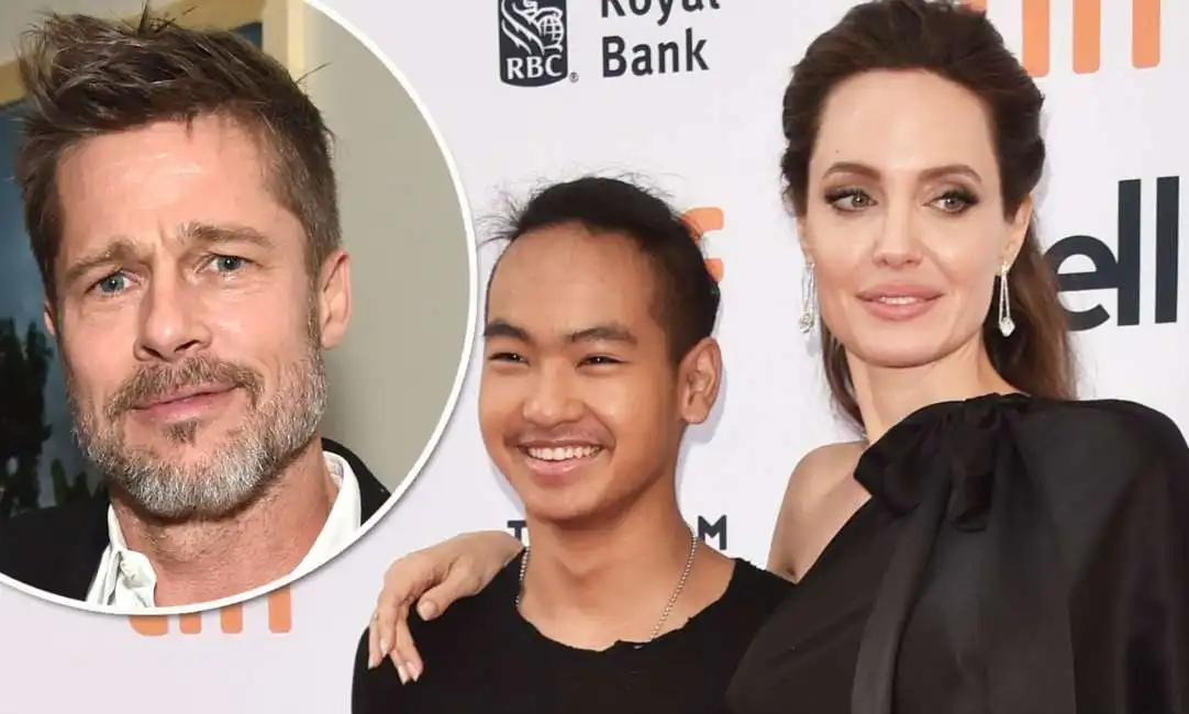 angelina jolie brad pitt figlio maddox