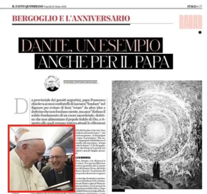 antonio spadaro bergoglio dante