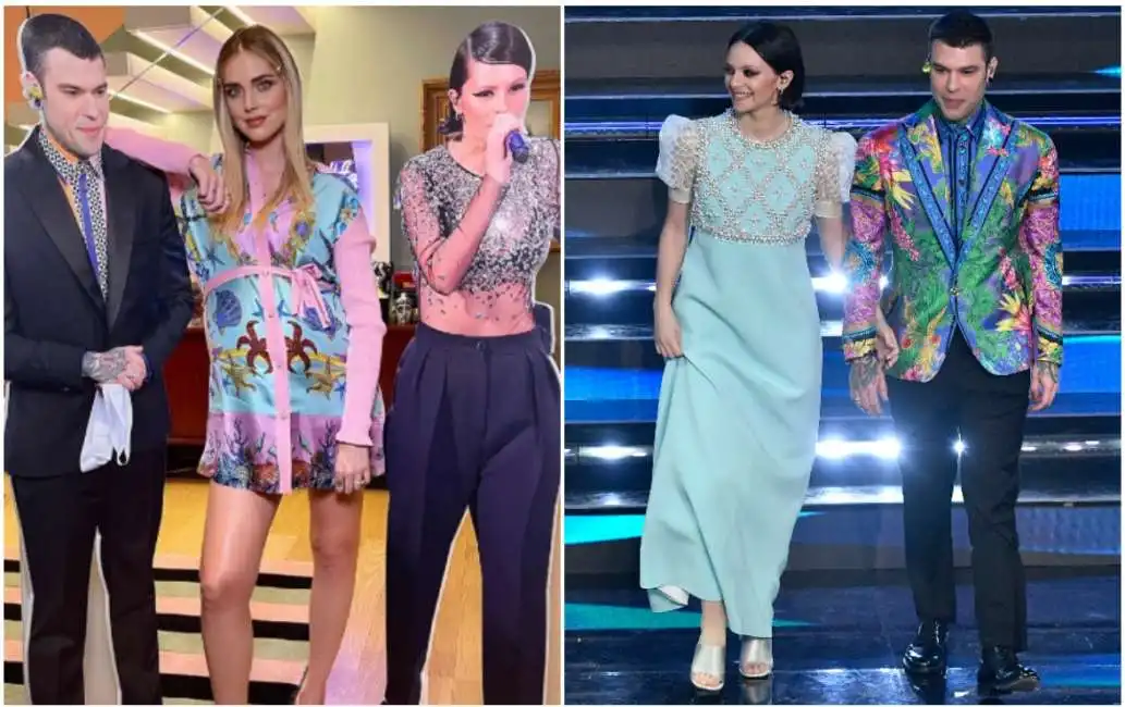 chiara ferragni fedez francesca michielin 2021sanremo