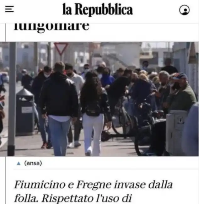 la repubblica errore