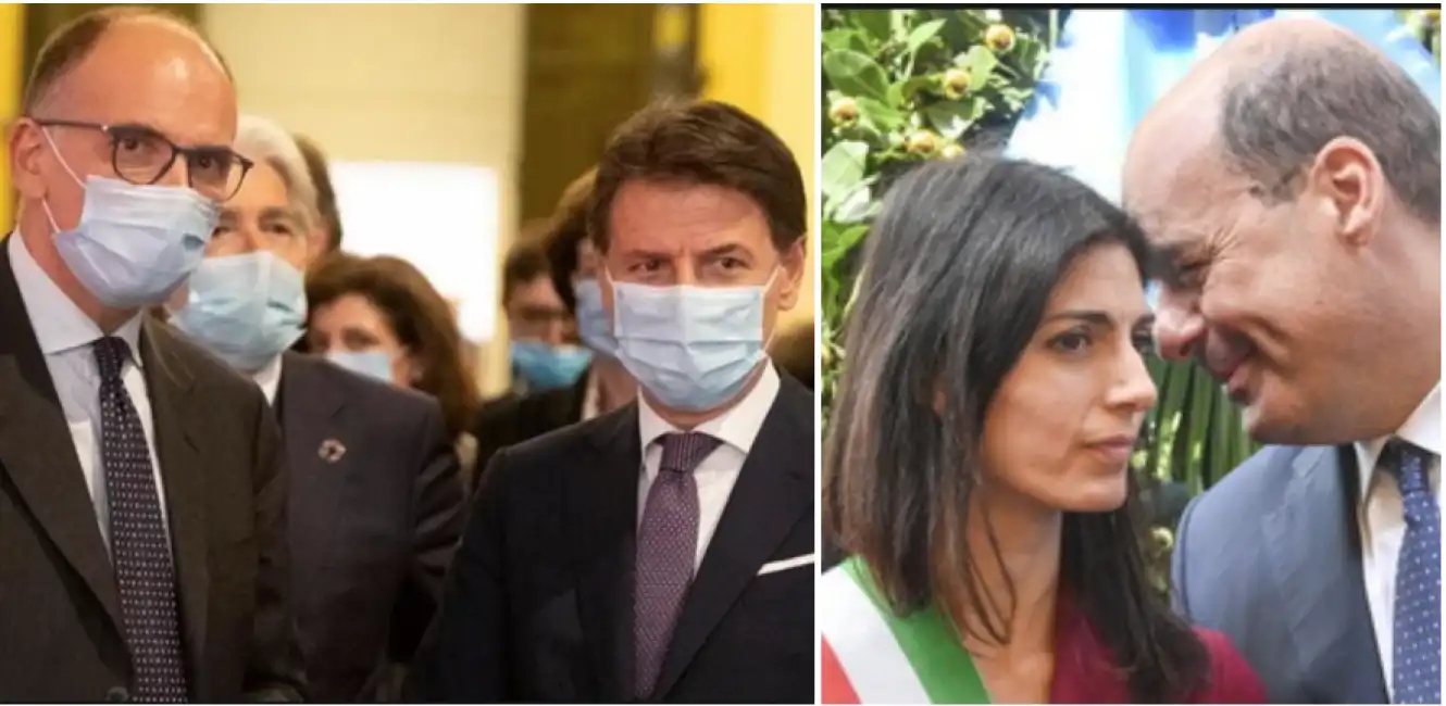 letta conte zingaretti raggi