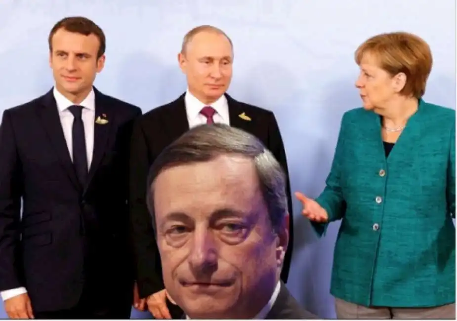 macron - putin - merkel draghi