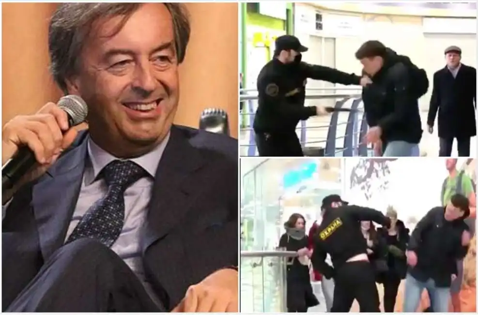 roberto burioni e lo scherzo della manganellate