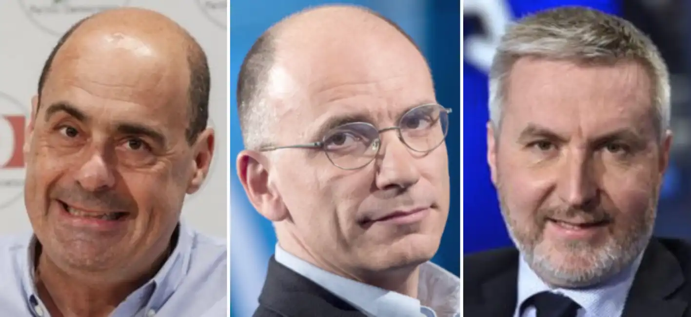 zingaretti enrico letta guerini