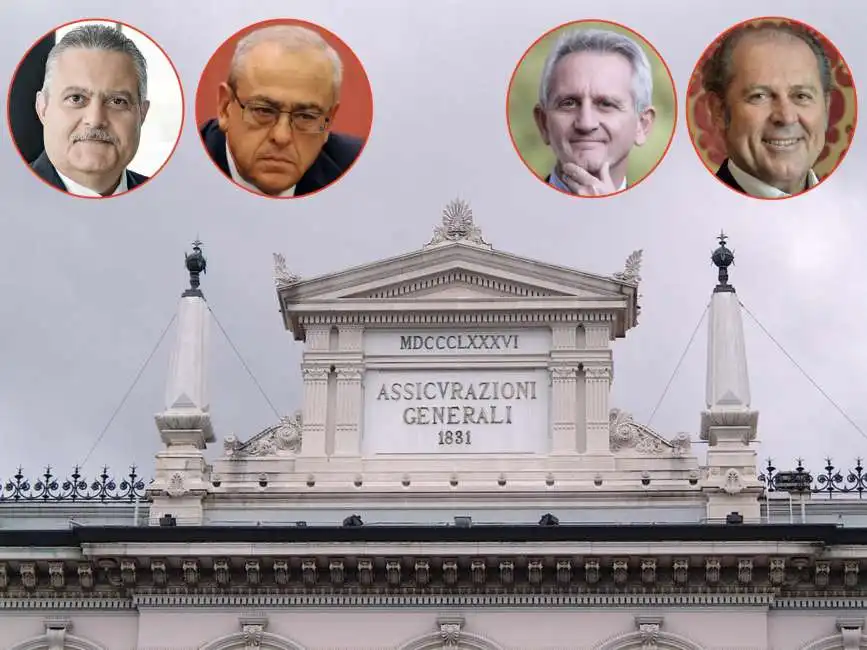 assicurazioni generali luciano cirina philippe donnet alberto nagel francesco gaetano caltagirone 