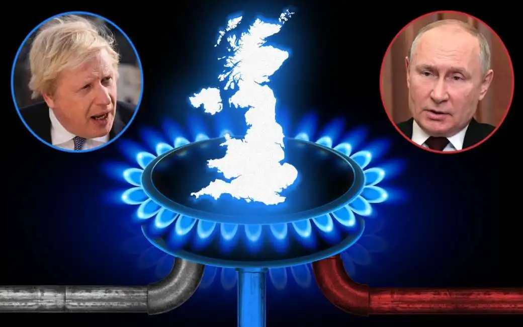 boris johnson vladimir putin gazprom uk gas 