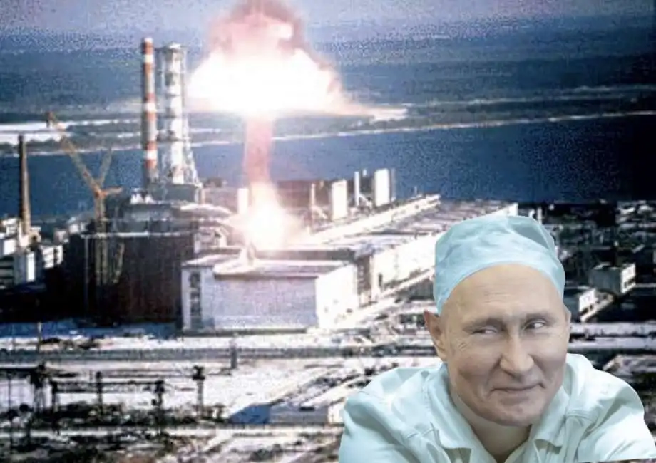 chernobyl vladimir putin 