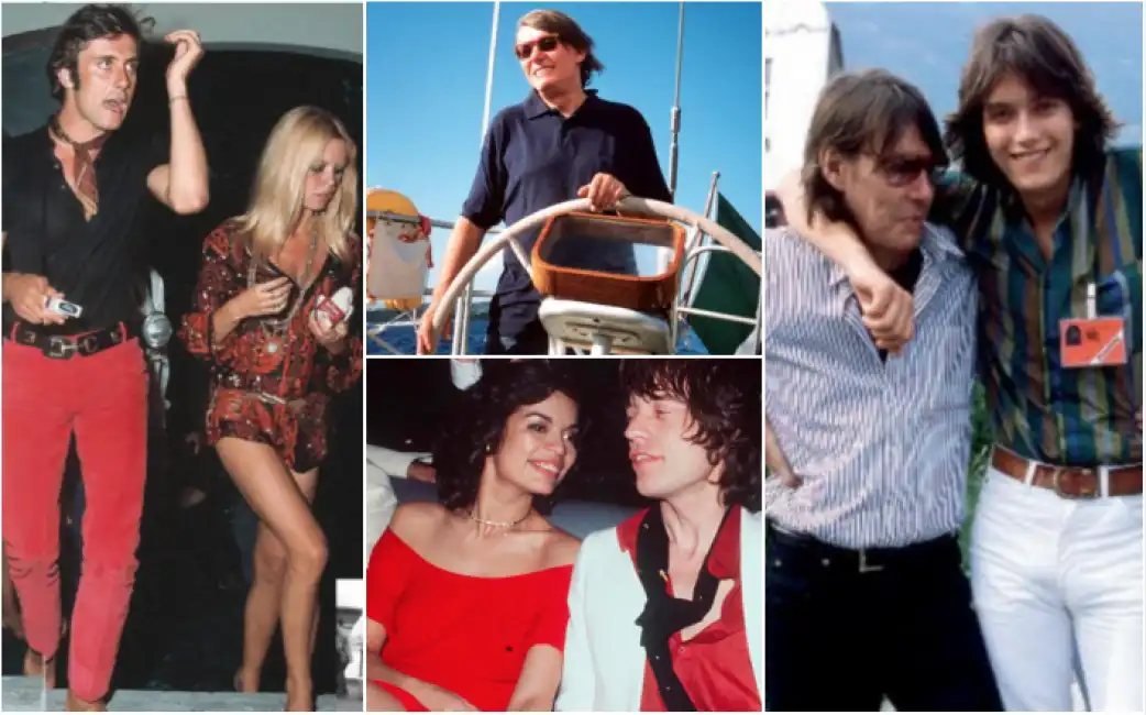 de andre' fabrizio cristiano rizzi brigitte bardot mick e bianca jagger