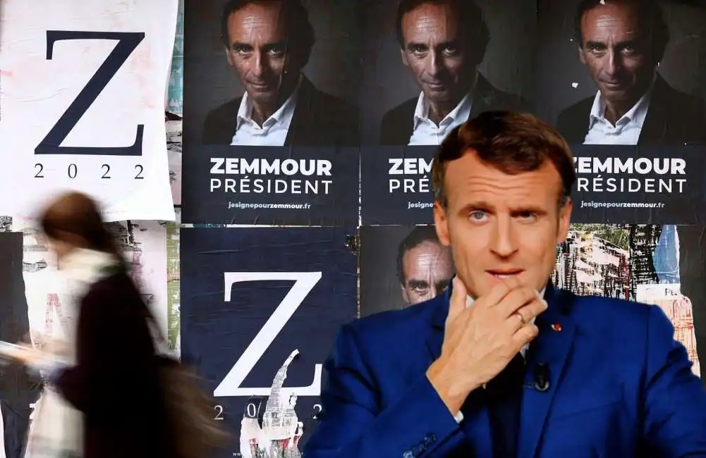 emmanuel macron eric zemmour 