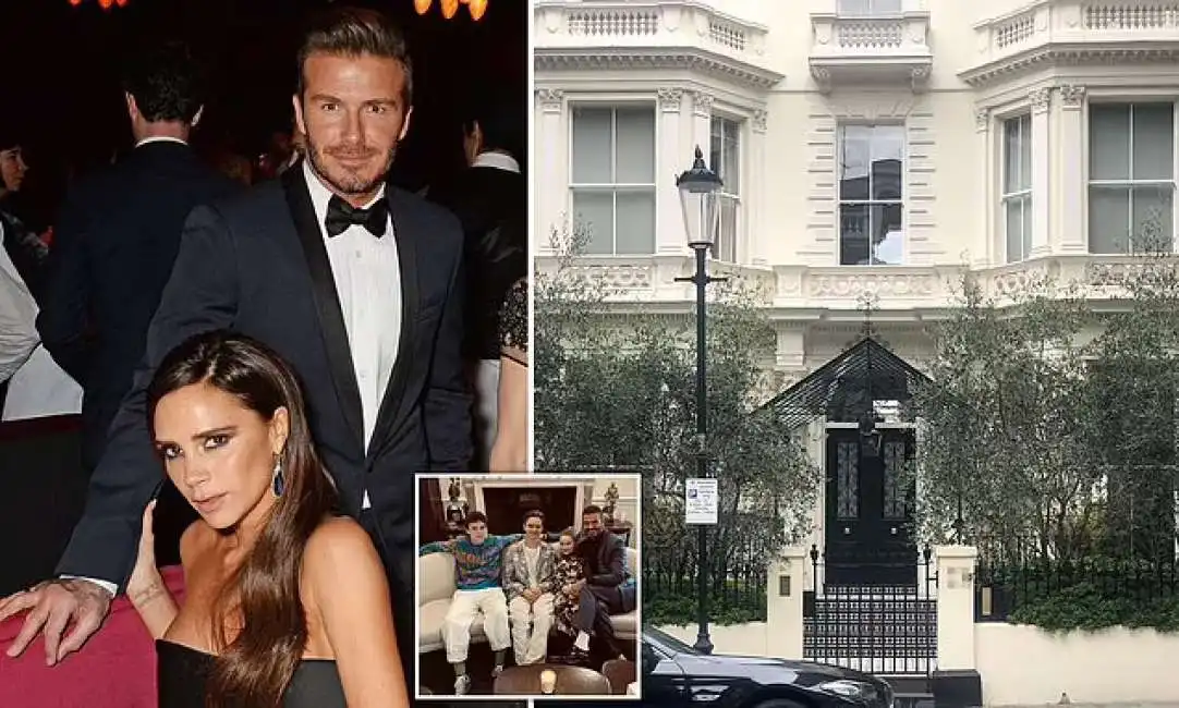 furto villa londra beckham