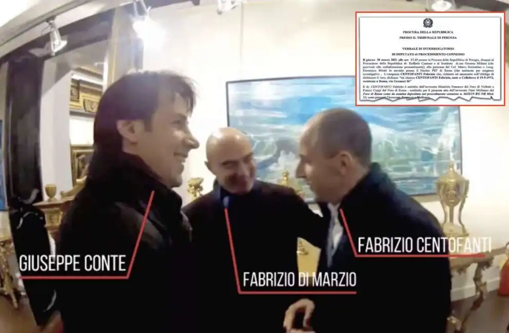 giuseppe conte fabrizio centofanti fabrizio di marzio acqua marcia 