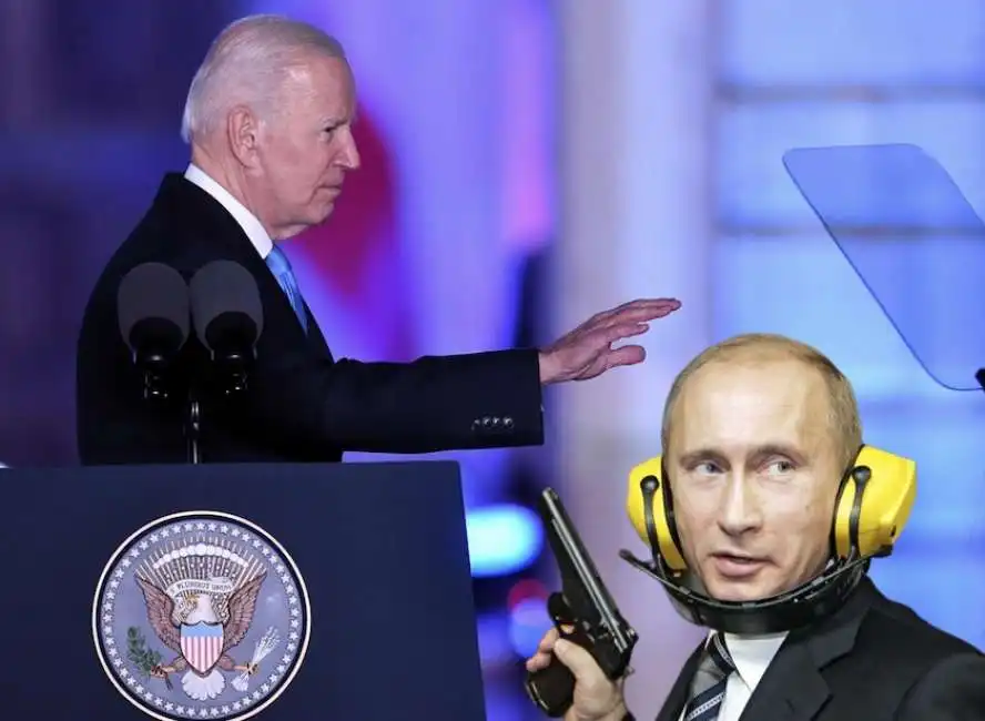 joe biden a varsavia vladimir putin 