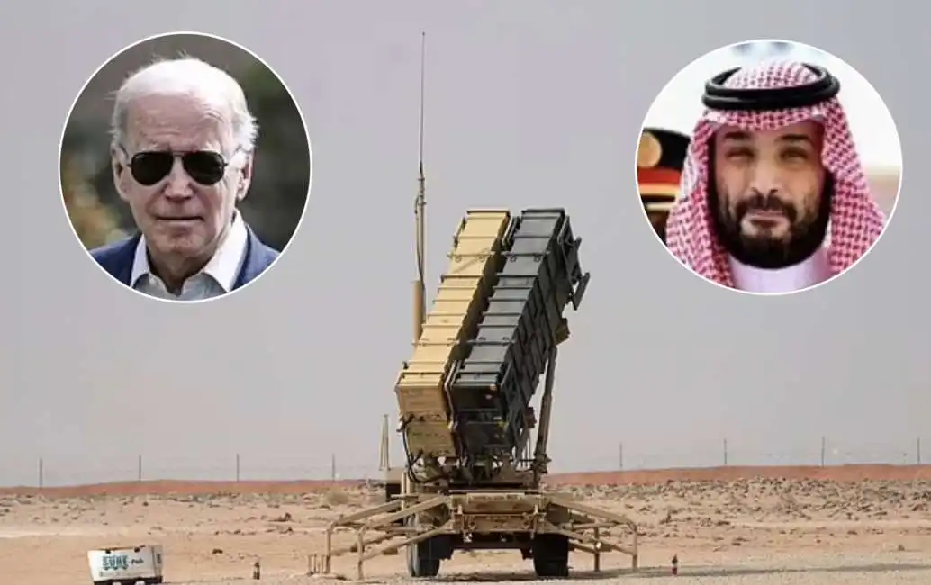 joe biden mohammed bin salman sistema sistemi missilistici missilistico patriot arabia saudita 