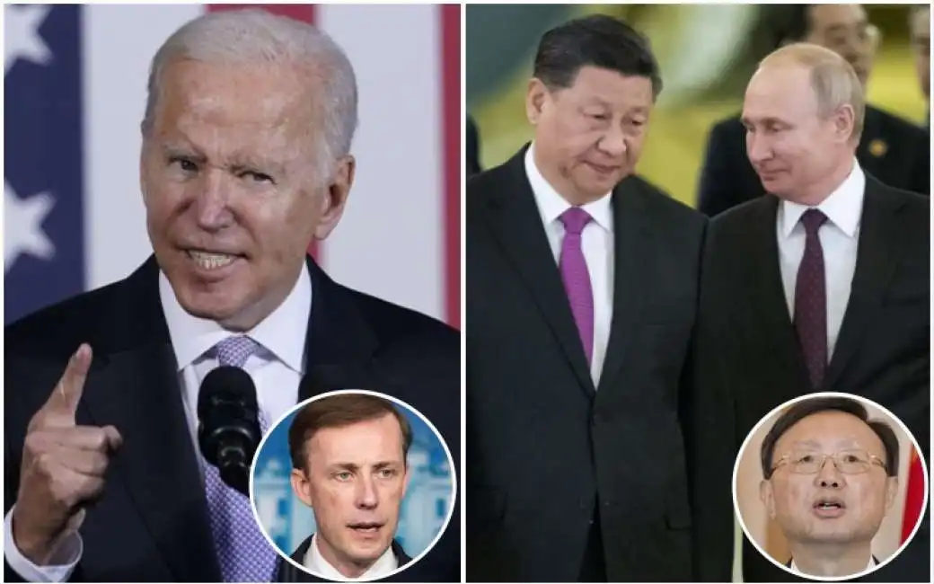 joe biden xi jinping vladimir putin jack sullivan yang jiechi