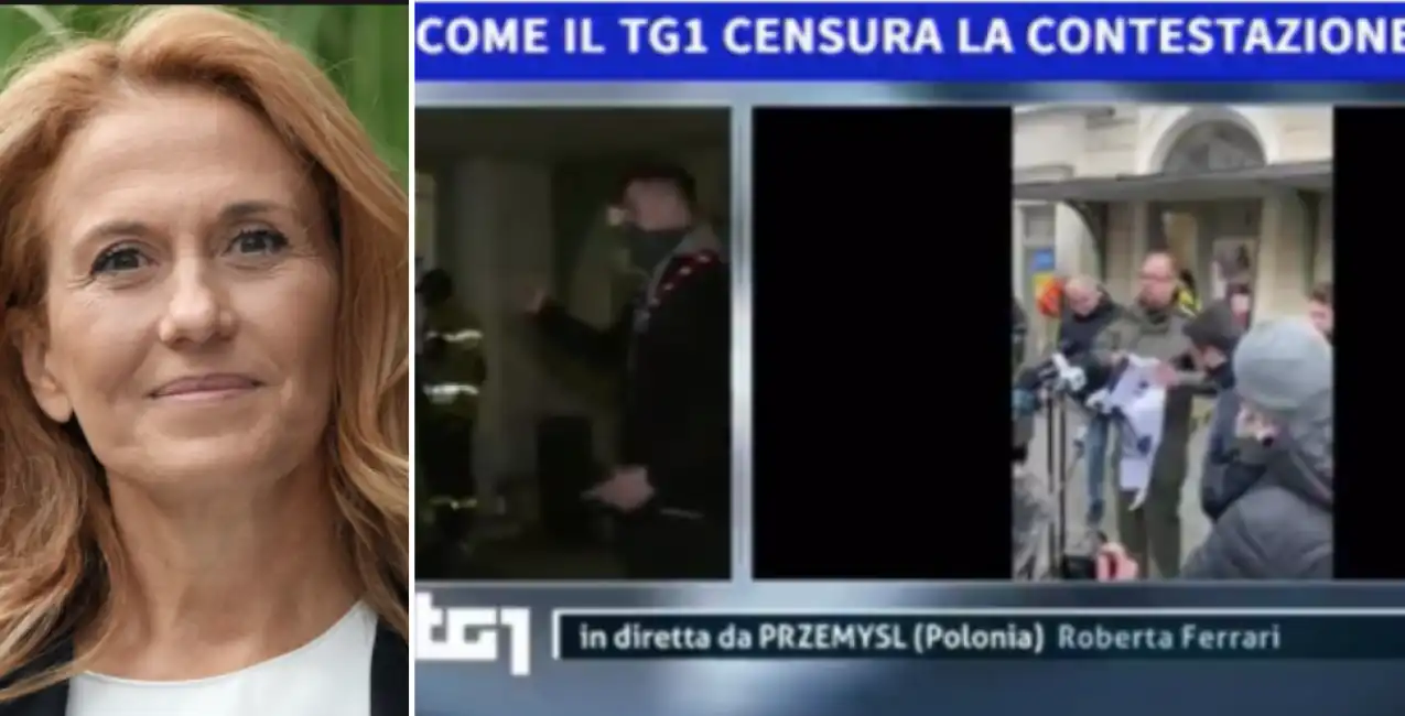 maggioni tg1 censura contestazione salvini