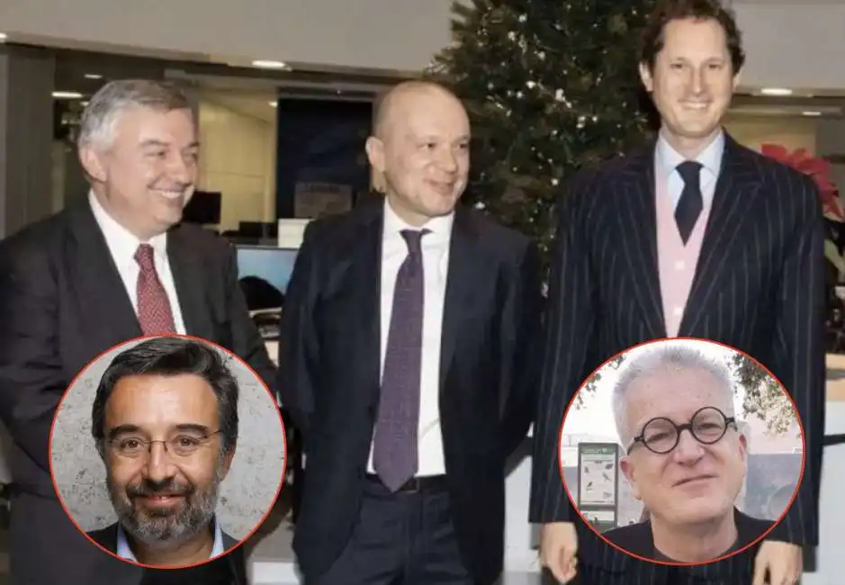 marco damilano alessandro gilioli john elkann maurizio scanavino molinari 