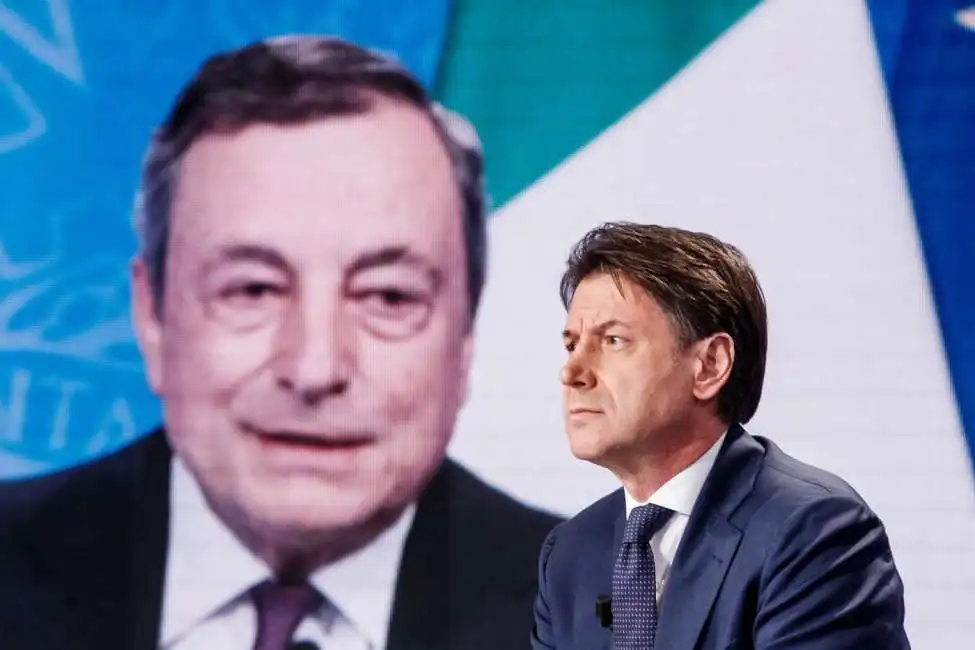 mario draghi giuseppe conte