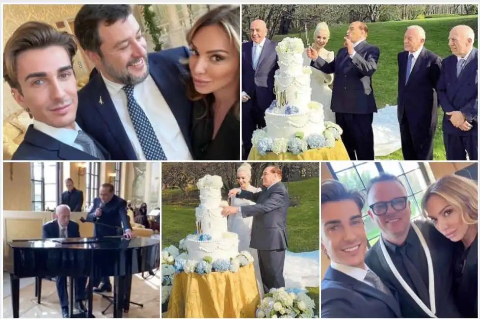 matrimonio silvio berlusconi marta fascina