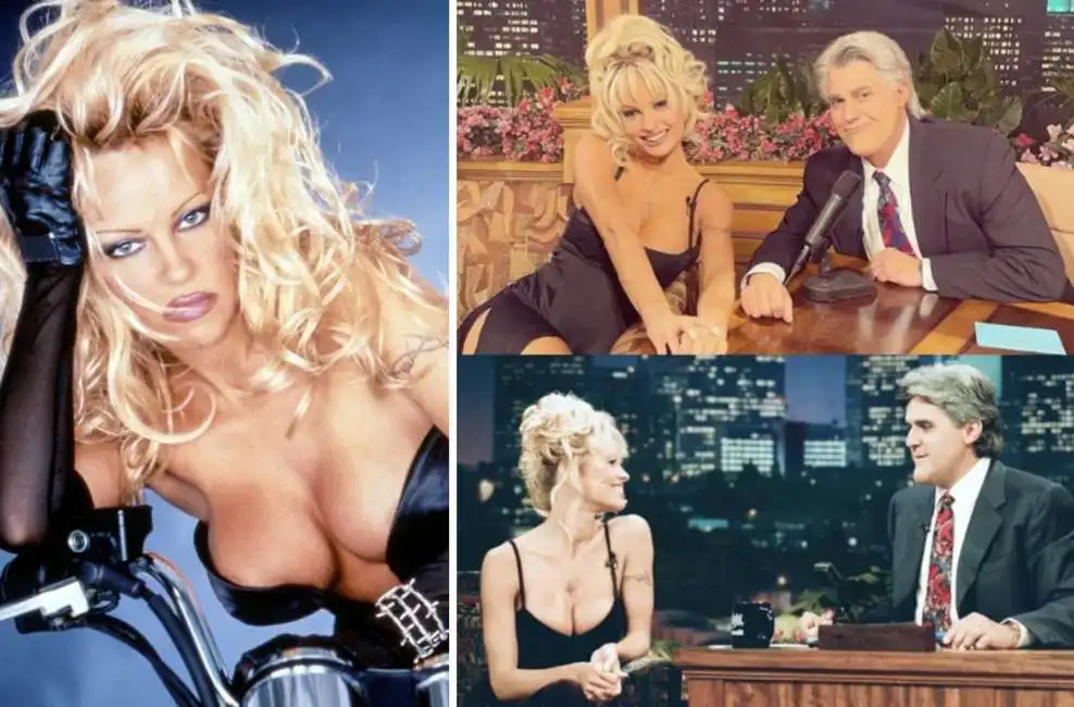 pam & tommy pamela anderson jay leno 