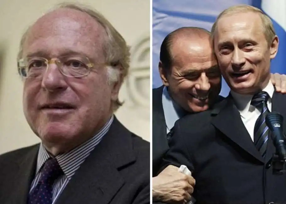 paolo scaroni silvio berlusconi vladimir putin 