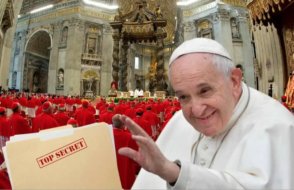 papa francesco bergoglio cardinali dossier memorandum