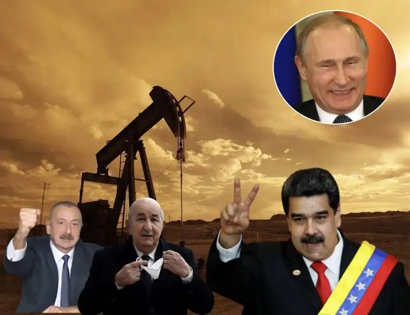 petrolio nicolas maduro vladimir putin abdelmajid tebboune ilham aliyev gas petrolio