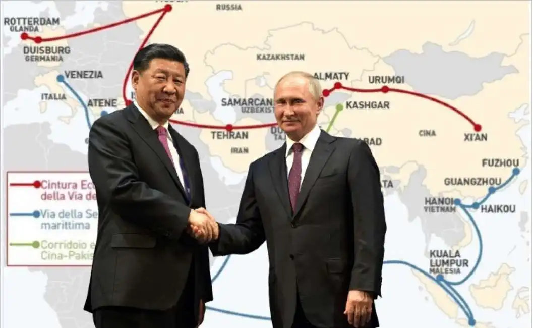 putin xi jinping via della seta