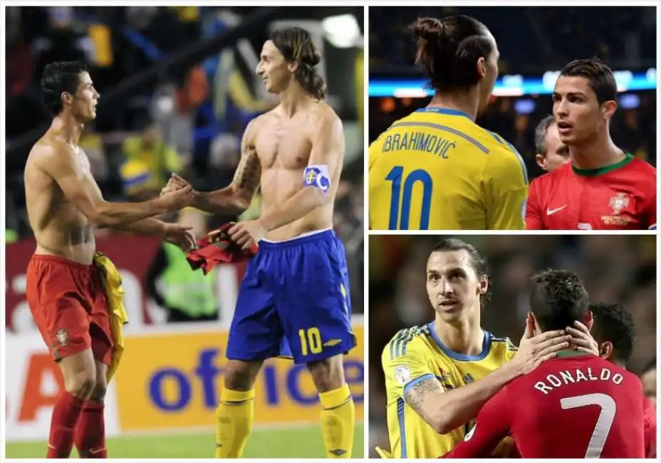 ronaldo e ibrahimovic