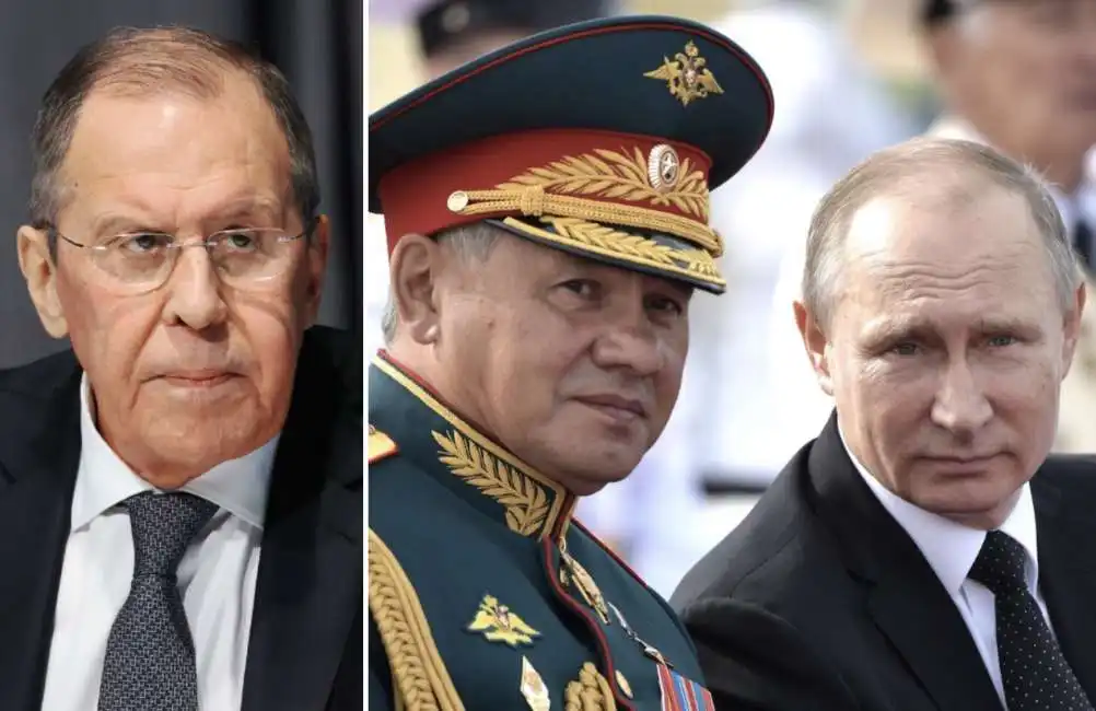 sergei lavrov shoigu vladimir putin 