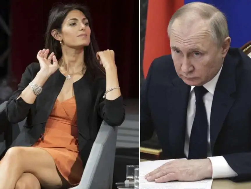 virginia raggi vladimir putin 