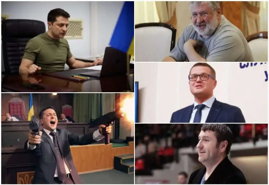 volodymyr zelensky magnati ucraina