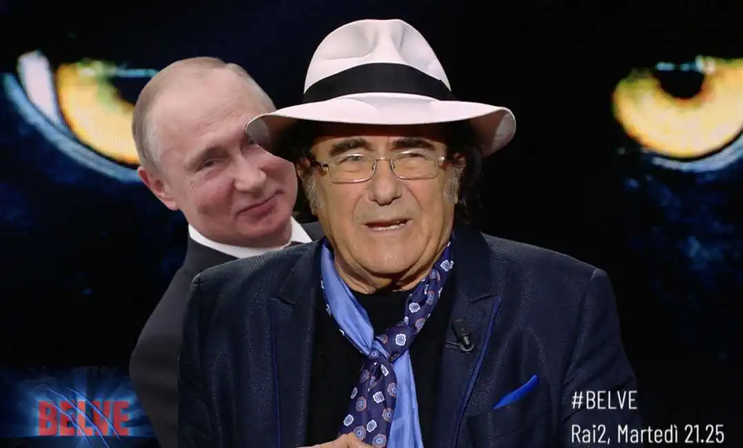 al bano putin belve francesca fagnani rai 2