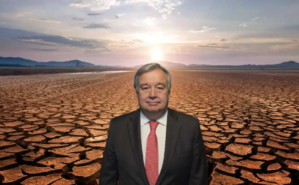 antonio guterres onu acqua siccita 