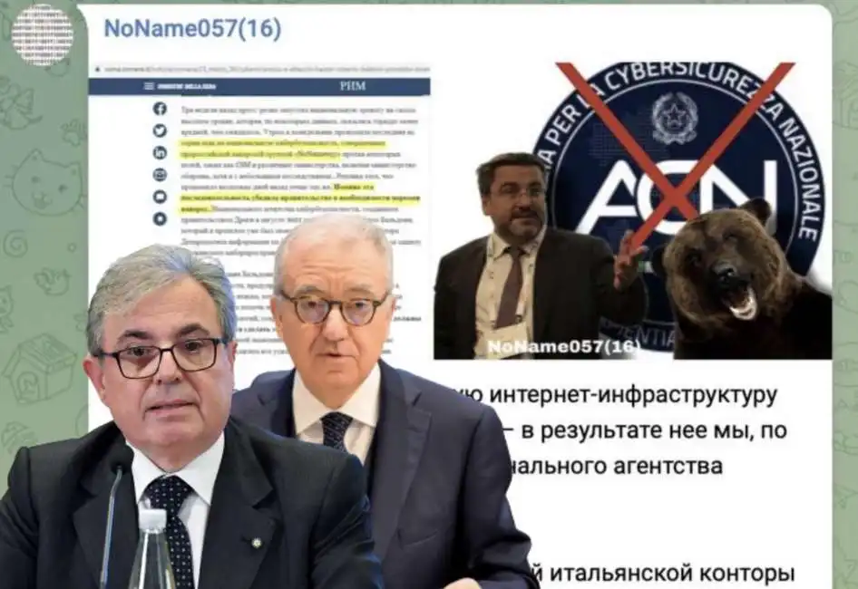 bruno frattasi roberto baldoni alfredo mantovano hacker agenzia nazionale cybersicurezza