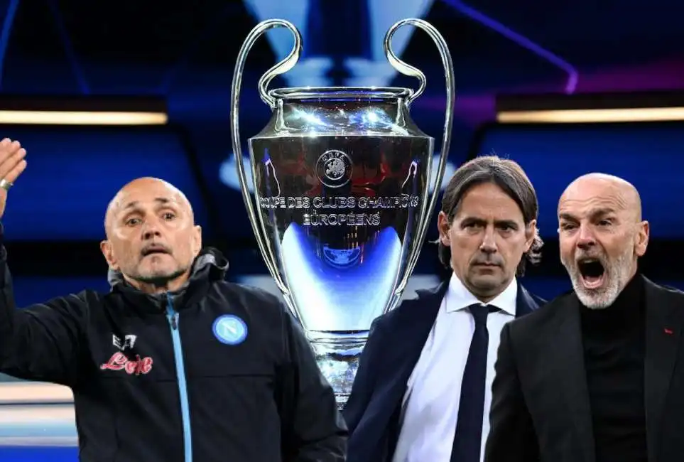 champions league pioli inzaghi spalletti 