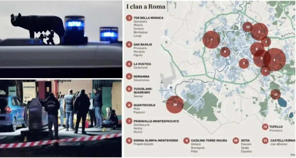 clan roma mafia ndrangheta centocelle luigi finizio