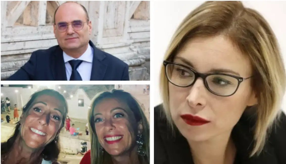 claudio anastasio rachele mussolini arianna e giorgia meloni