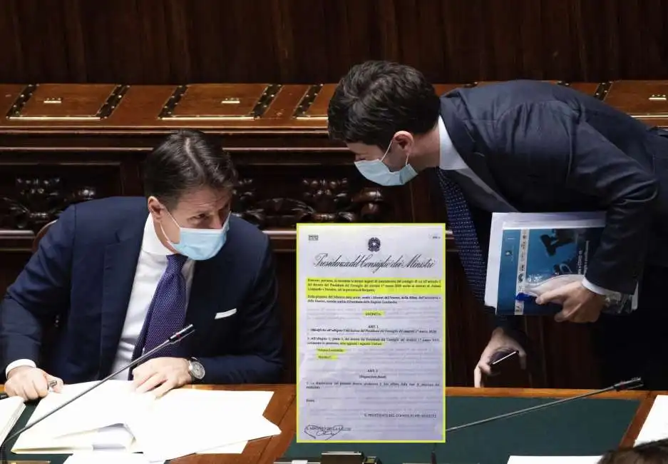 giuseppe conte roberto speranza covid zona rossa alzano nembro 