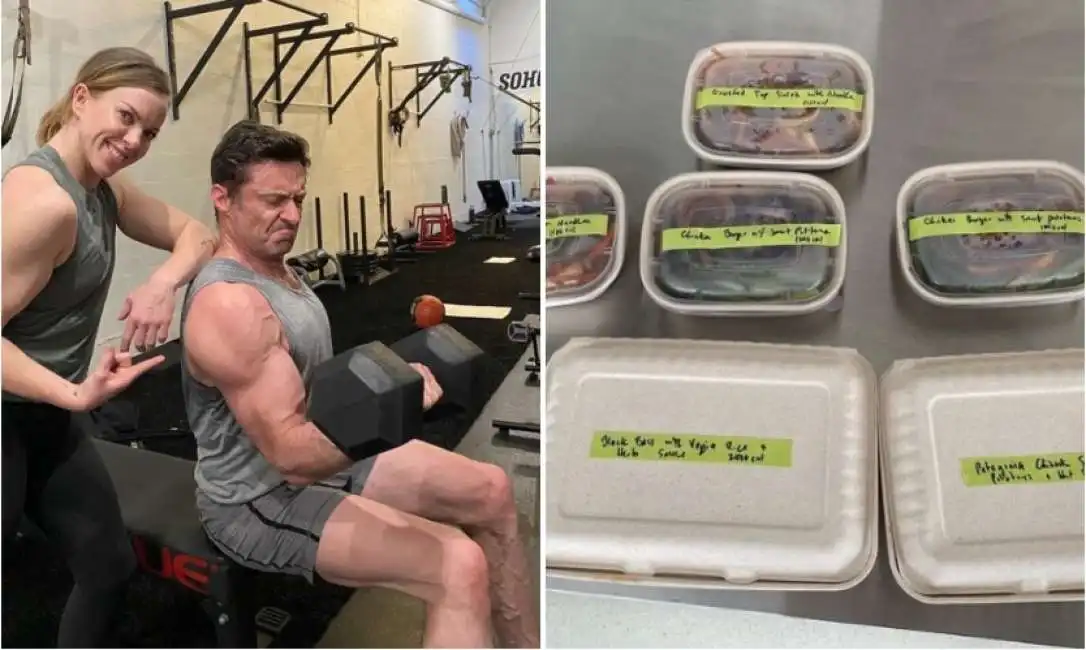 hugh jackman dieta palestra