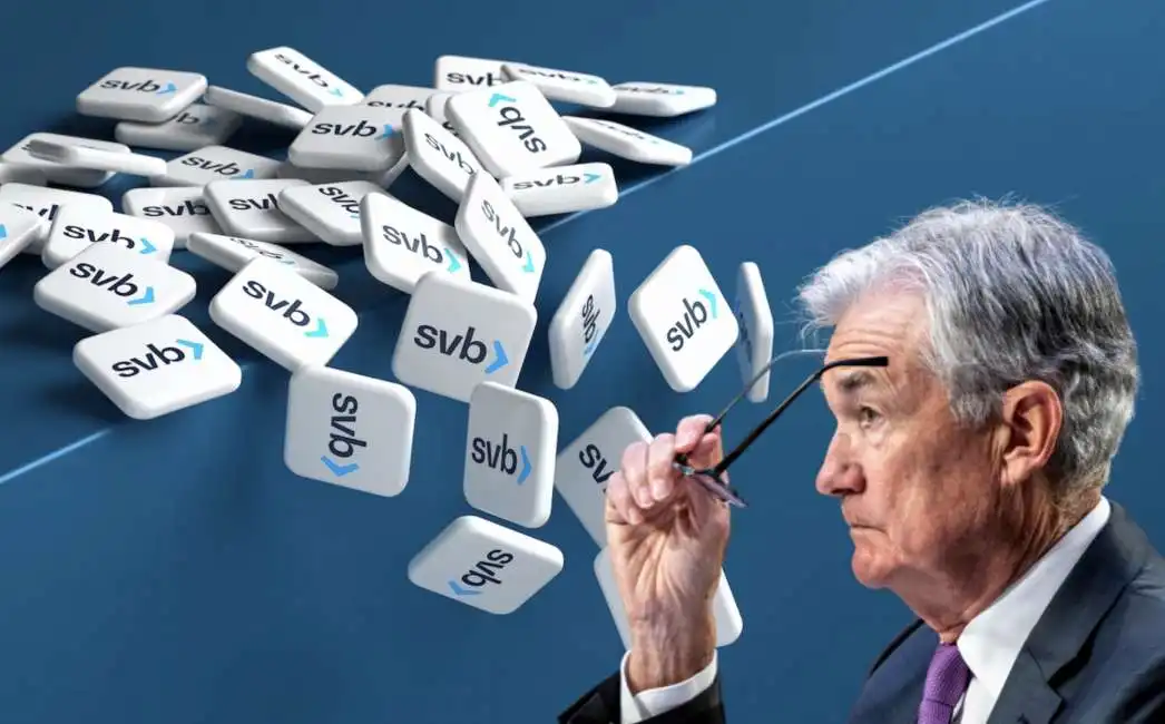 jerome powell svb silicon valley bank 