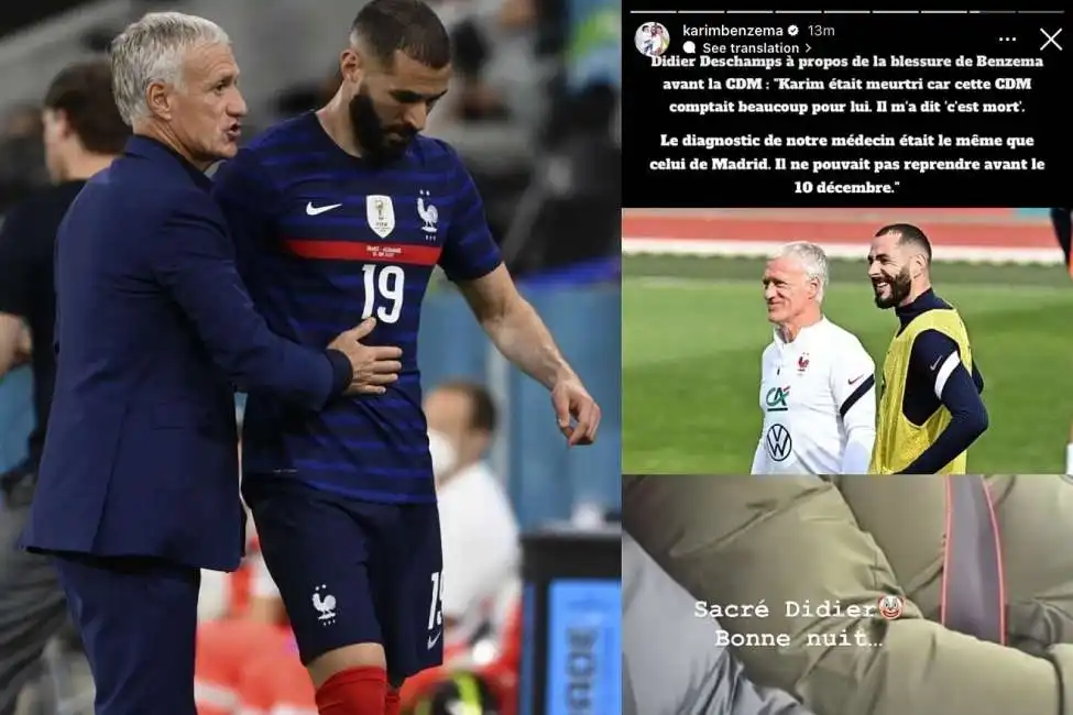 karim benzema didier deschamps 